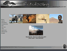 Tablet Screenshot of fotofeeling.com